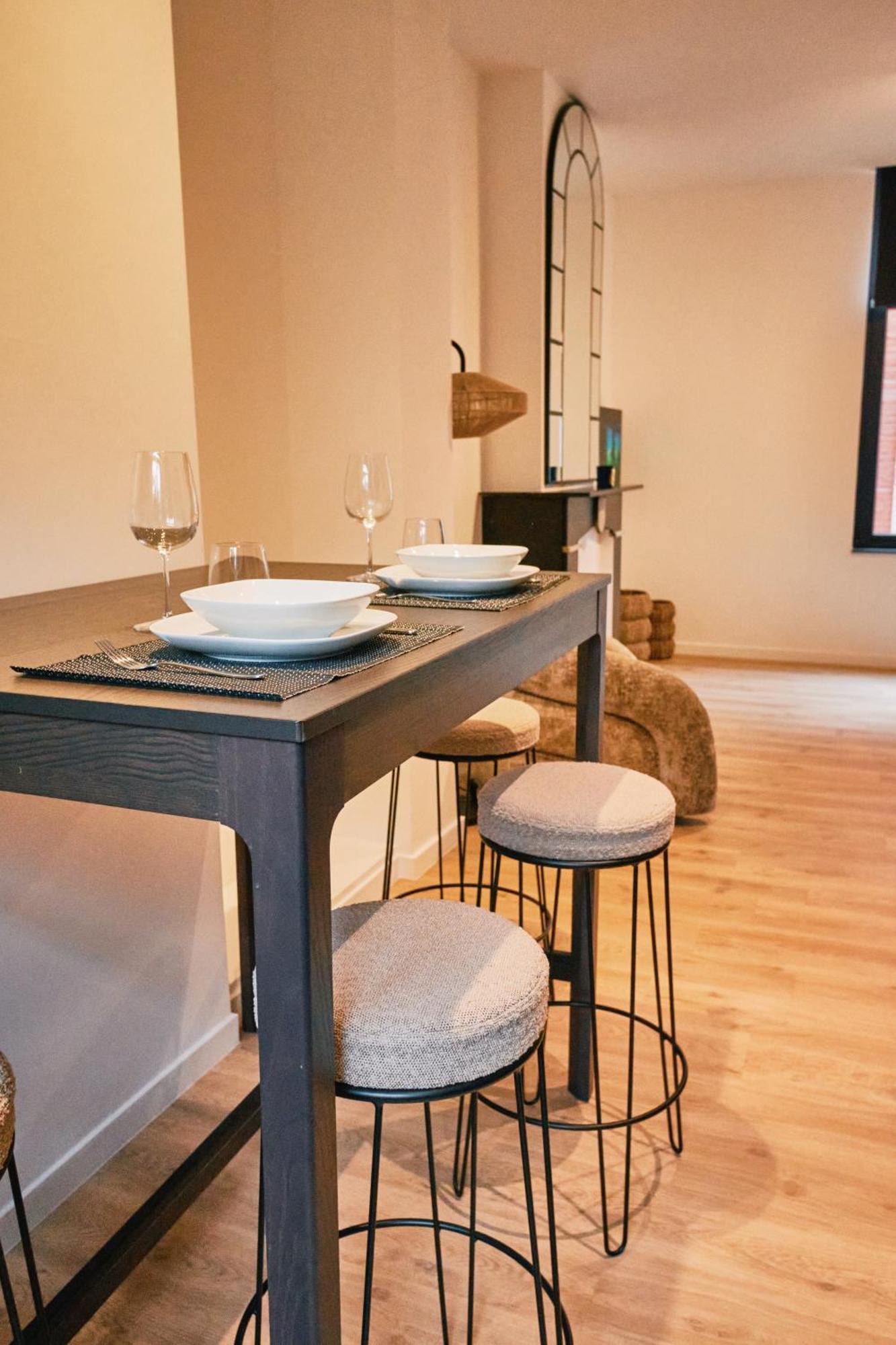 Urbanchic Appartement Cosy 1B 列日 外观 照片